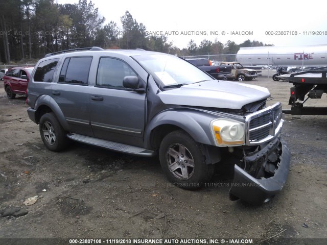 1D4HD58D75F532123 - 2005 DODGE DURANGO LIMITED GRAY photo 1