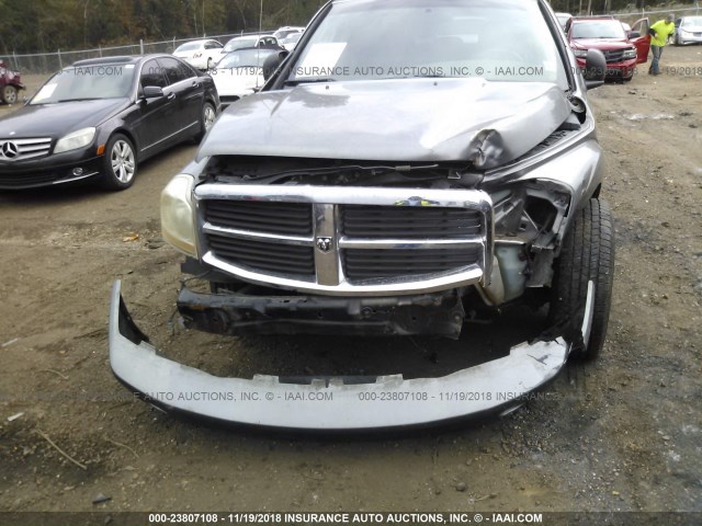 1D4HD58D75F532123 - 2005 DODGE DURANGO LIMITED GRAY photo 6