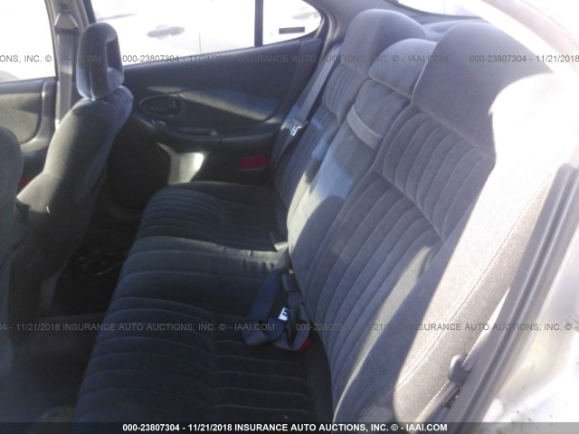 1G2WJ52M7WF223795 - 1998 PONTIAC GRAND PRIX SE 银色 照片 8