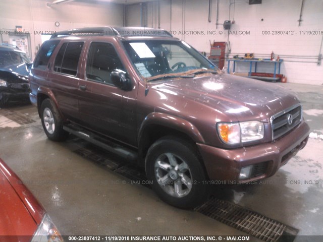 JN8DR09Y44W900505 - 2004 NISSAN PATHFINDER LE/SE BROWN photo 1