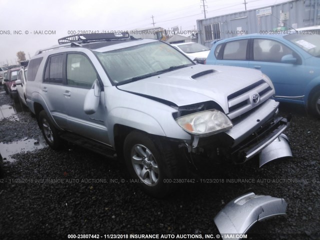 JTEBU14R248026100 - 2004 TOYOTA 4RUNNER SR5/SPORT SILVER photo 1