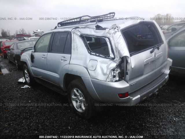 JTEBU14R248026100 - 2004 TOYOTA 4RUNNER SR5/SPORT SILVER photo 3