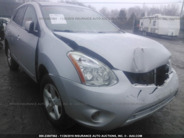 JN8AS5MV8DW610110 - 2013 NISSAN ROGUE S/SV SILVER photo 6