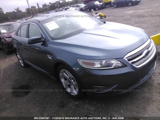 1FAHP2EW5AG143418 - 2010 FORD TAURUS SEL GRAY photo 1