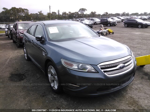 1FAHP2EW5AG143418 - 2010 FORD TAURUS SEL GRAY photo 6