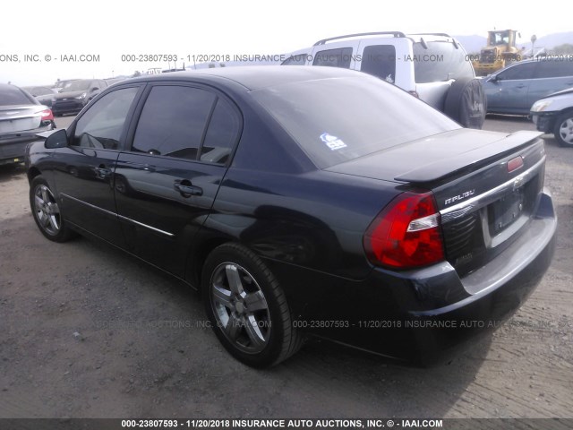 1G1ZU53846F270504 - 2006 CHEVROLET MALIBU LTZ 蓝色 照片 3