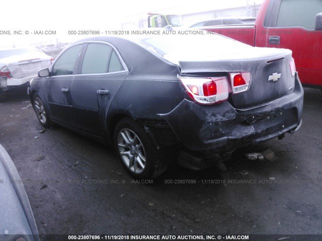 1G11C5SL1EF109726 - 2014 CHEVROLET MALIBU 1LT GRAY photo 3