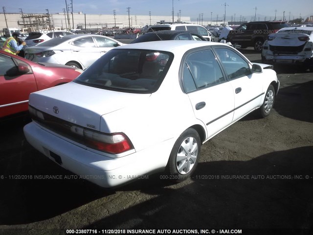 1NXBB02EXTZ392649 - 1996 TOYOTA COROLLA DX WHITE photo 4