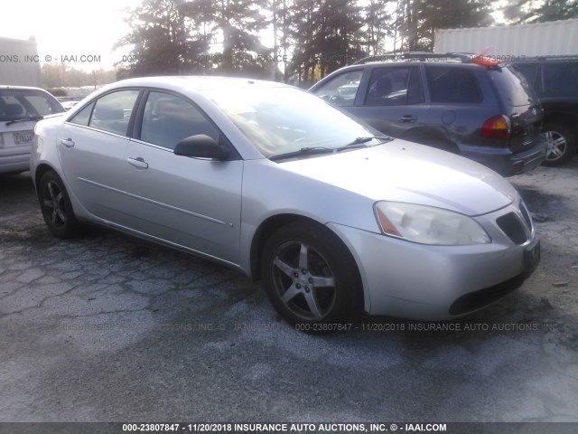 1G2ZG58N174172769 - 2007 PONTIAC G6 SE SILVER photo 1