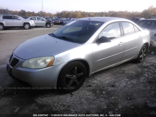 1G2ZG58N174172769 - 2007 PONTIAC G6 SE SILVER photo 2