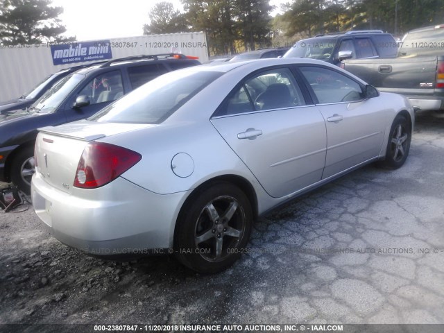 1G2ZG58N174172769 - 2007 PONTIAC G6 SE SILVER photo 4