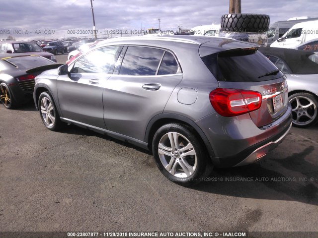 WDCTG4GB1JJ417852 - 2018 MERCEDES-BENZ GLA 250 4MATIC GRAY photo 3