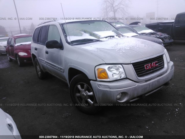 1GKDT13S042363182 - 2004 GMC ENVOY SILVER photo 1