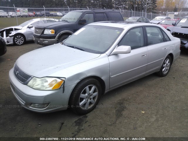 4T1BF28B01U175752 - 2001 TOYOTA AVALON XL/XLS SILVER photo 2