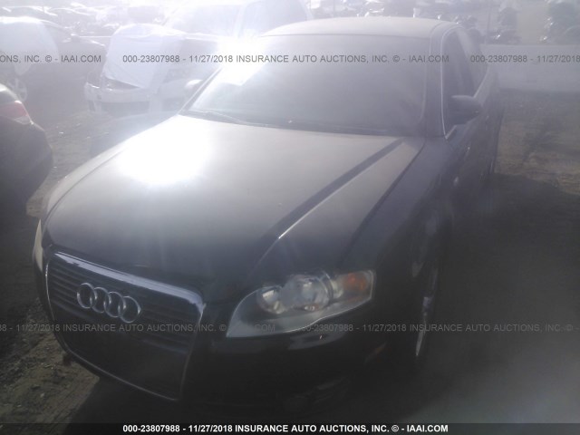 WAUAF78EX6A211542 - 2006 AUDI A4 2/TURBO BLACK photo 2