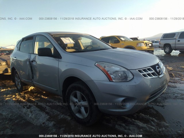 JN8AS5MV1CW360045 - 2012 NISSAN ROGUE S/SV SILVER photo 1