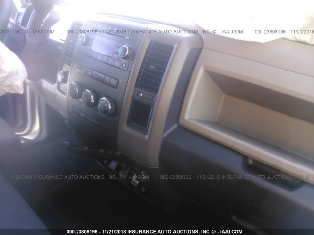 1C6RD7FT9CS173473 - 2012 DODGE RAM 1500 ST WHITE photo 5