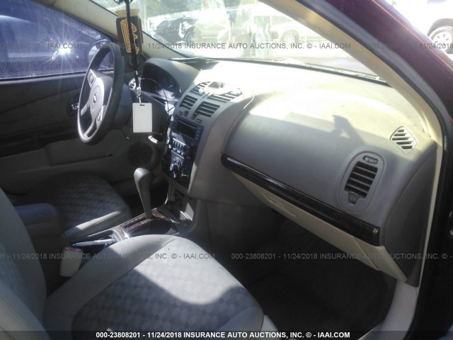 1G1ZT54825F210494 - 2005 CHEVROLET MALIBU LS 红色 照片 5