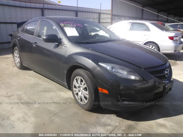 1YVHZ8BH0D5M12450 - 2013 MAZDA 6 SPORT GRAY photo 1