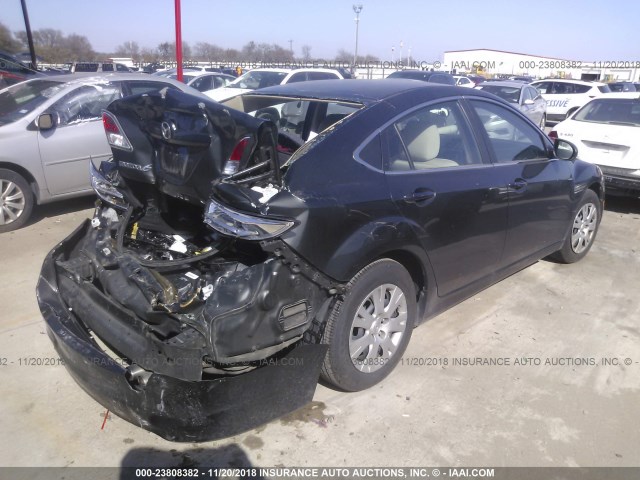 1YVHZ8BH0D5M12450 - 2013 MAZDA 6 SPORT GRAY photo 4