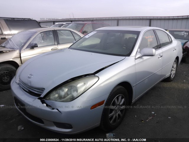 JTHBF30G630099898 - 2003 LEXUS ES 300 SILVER photo 2