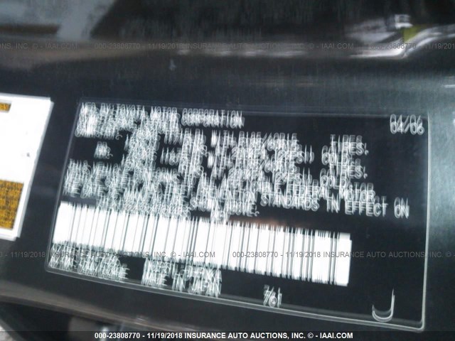 JTLKT324364084483 - 2006 TOYOTA SCION XB Boz foto 9