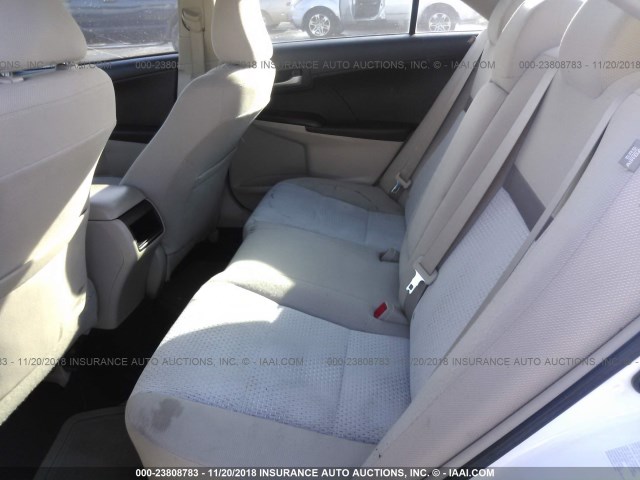 4T4BF1FK1CR243983 - 2012 TOYOTA CAMRY SE/LE/XLE 白色 照片 8