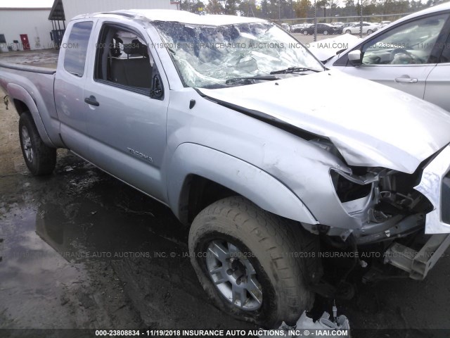 5TFTX4GN2DX022600 - 2013 TOYOTA TACOMA PRERUNNER ACCESS CAB SILVER photo 6