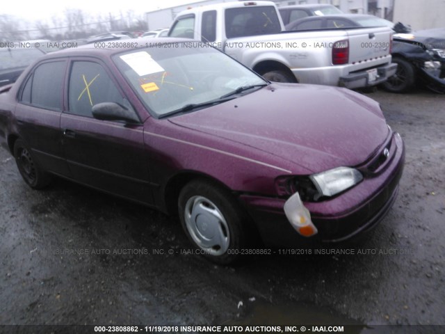 2T1BR12E8WC086041 - 1998 TOYOTA COROLLA VE/CE/LE MAROON photo 1