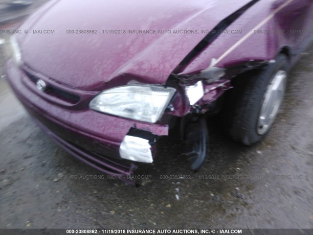 2T1BR12E8WC086041 - 1998 TOYOTA COROLLA VE/CE/LE MAROON photo 6