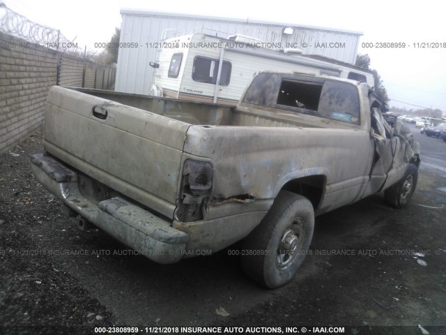 3B7KC2360YG151651 - 2000 DODGE RAM 2500 SILVER photo 4