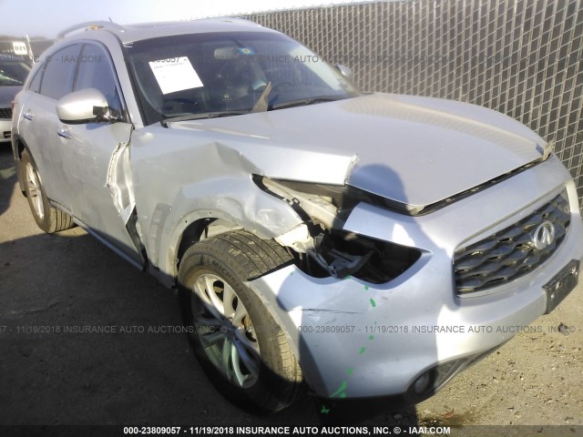 JNRAS18U29M102580 - 2009 INFINITI FX35 SILVER photo 6