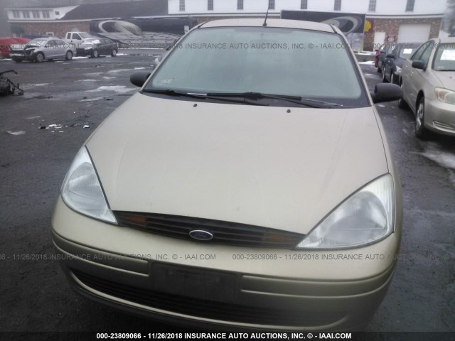 1FAFP34P91W193073 - 2001 FORD FOCUS SE/SE COMFORT GOLD photo 6