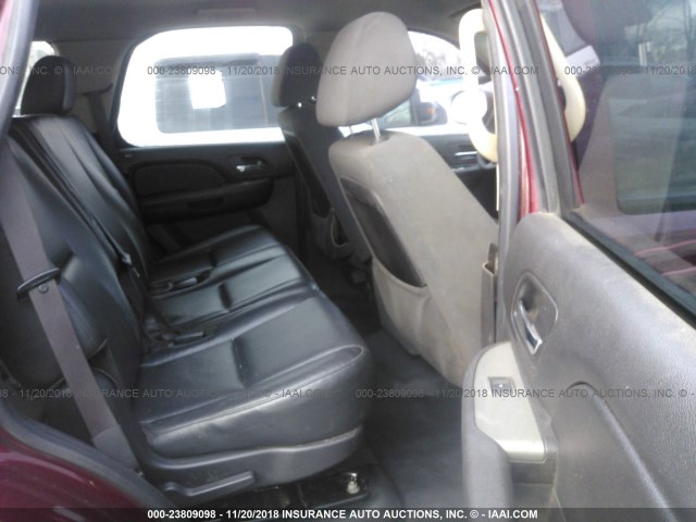 1GNEC03018R150142 - 2008 CHEVROLET TAHOE C1500 POLICE/SPCL SVC MAROON photo 8