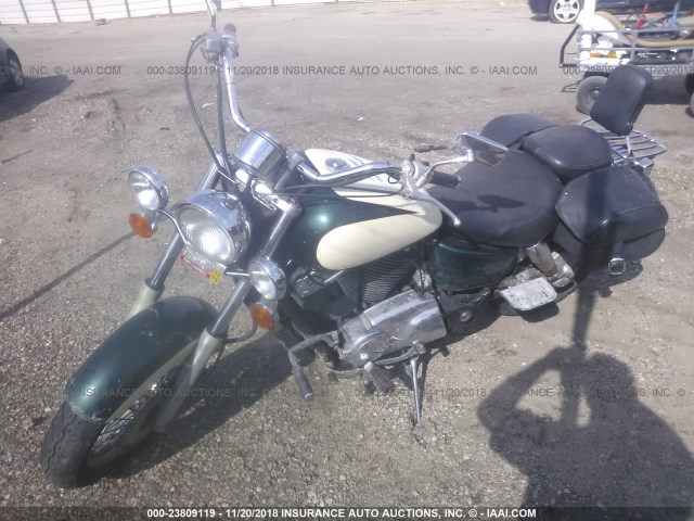 1HFSC3233WA301542 - 1998 HONDA VT1100 C2 GREEN photo 2