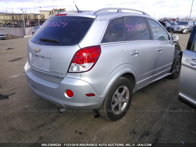 3GNAL3E58CS611108 - 2012 CHEVROLET CAPTIVA SPORT/LT SILVER photo 4