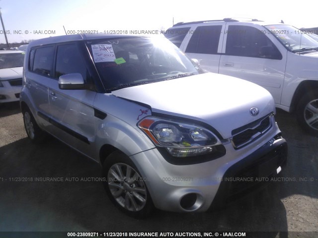 KNDJT2A69D7576032 - 2013 KIA SOUL +/!/SPORT SILVER photo 1