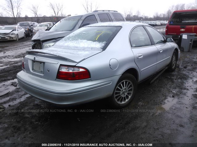 1MEHM55S84A620382 - 2004 MERCURY SABLE LS PREMIUM SILVER photo 4