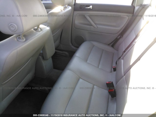 WVWAE63B75P035378 - 2005 VOLKSWAGEN PASSAT GLS TDI SILVER photo 8