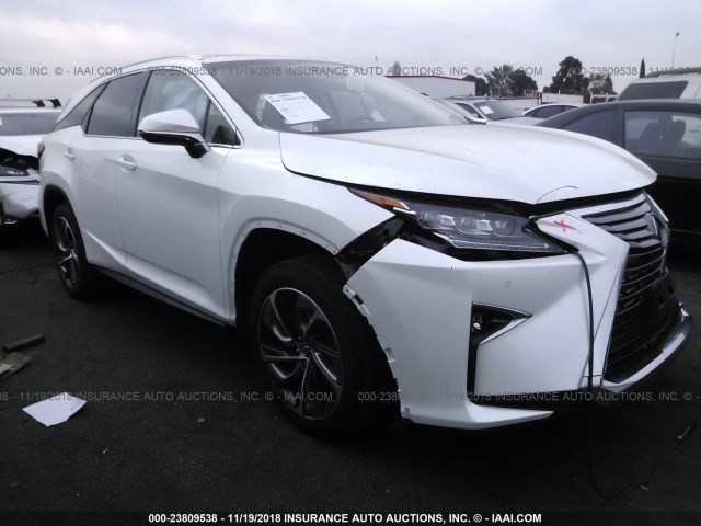 JTJGZKCA0J2007506 - 2018 LEXUS RX 350 L WHITE photo 1