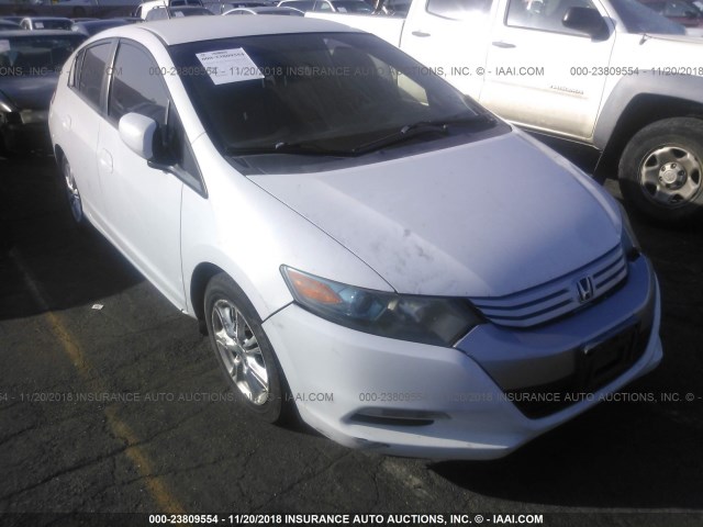 JHMZE2H71AS007064 - 2010 HONDA INSIGHT EX WHITE photo 1