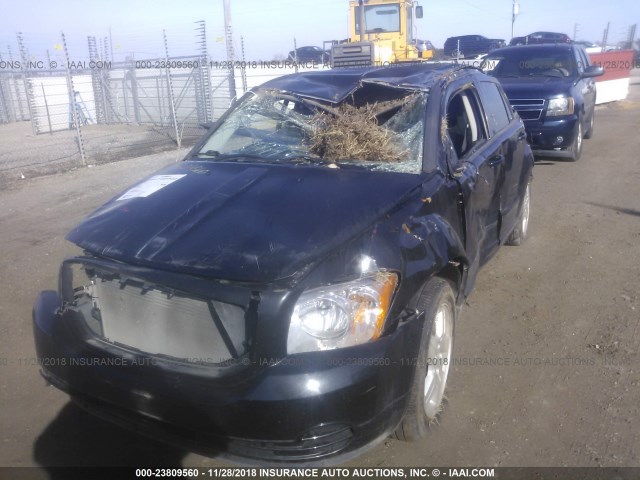 1B3HB48A89D162855 - 2009 DODGE CALIBER SXT BLACK photo 6