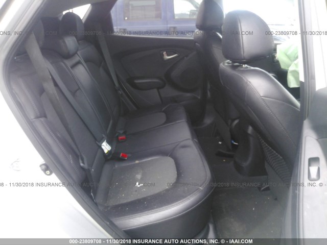 KM8JU3AC3DU704674 - 2013 HYUNDAI TUCSON GLS/LIMITED ვერცხლისფერი ფოტო 8