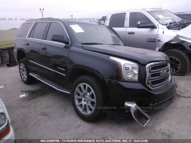 1GKS2AKC5FR662536 - 2015 GMC YUKON SLE BLACK photo 1