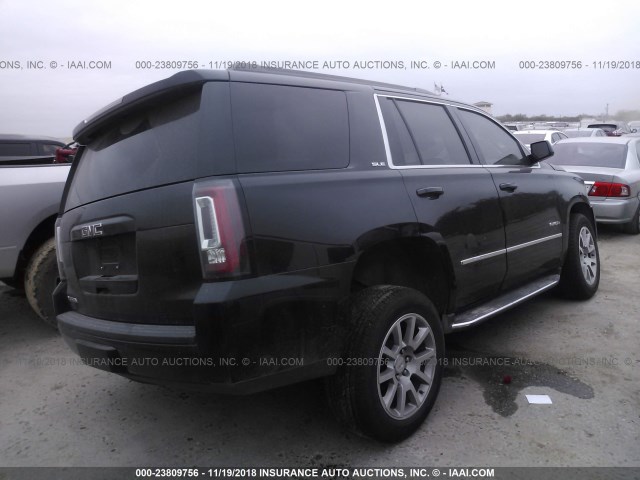 1GKS2AKC5FR662536 - 2015 GMC YUKON SLE BLACK photo 4