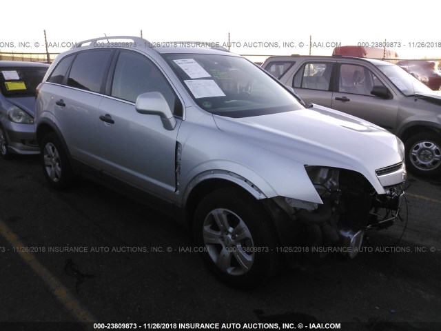 3GNAL2EK0ES527285 - 2014 CHEVROLET CAPTIVA LS SILVER photo 1