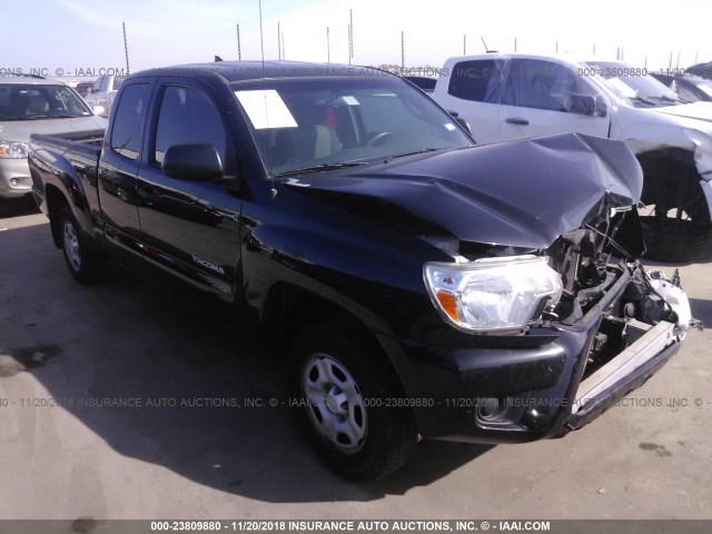 5TFTX4CN2EX041347 - 2014 TOYOTA TACOMA ACCESS CAB შავი ფოტო 1