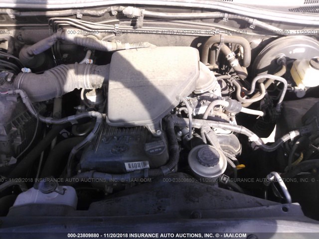 5TFTX4CN2EX041347 - 2014 TOYOTA TACOMA ACCESS CAB შავი ფოტო 10