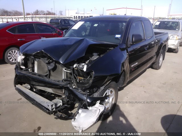 5TFTX4CN2EX041347 - 2014 TOYOTA TACOMA ACCESS CAB შავი ფოტო 2