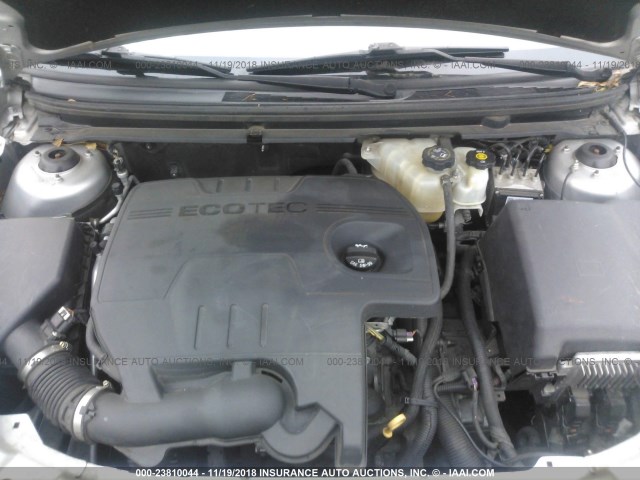 1G1ZA5E05AF281553 - 2010 CHEVROLET MALIBU LS 银色 照片 10